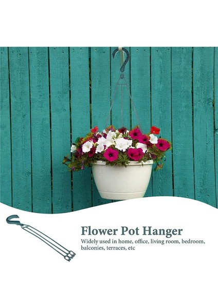 5 Adet Ekiciler Için Plastik Asılı Zincirler, 360 ° Dönebilir Asılı Sepet Kancaları Ekici Tutucu Çiçek Bitki Potu (Yeşil) (Yurt Dışından) indirimleri