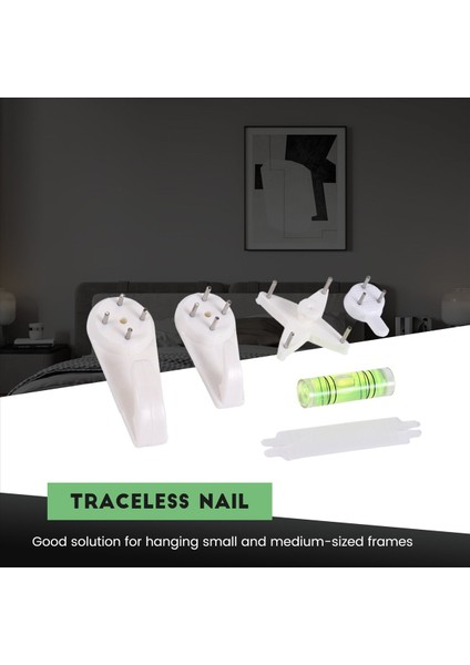 105 Paket Resim Askıları Sert Duvar Beton Duvar Asılı Fotoğraf Çerçeveleri Alçıpan Kanca Sanat Boya Ekran Askıları Saat Düğün Fotoğrafları Asmak Donanım Kiti Ev Ofis Için (Yurt Dışından) indirimleri