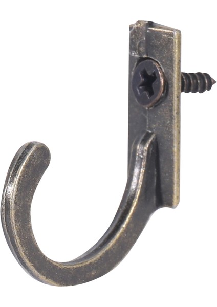 100PCS Vintage Şapka Ceket Kapısı Kancalar Duvar Monte Çinko Kancası Ev Havlu Giysileri Askı Banyo Duvar Asılı Kancalar (Yurt Dışından)