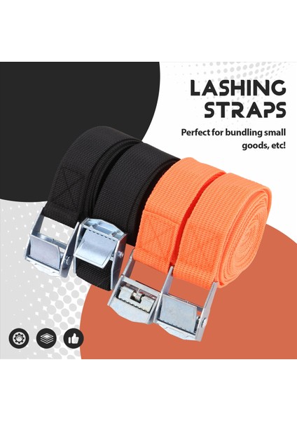 Kırpma Kayışları, Kargo, Dişli, Bisikletler ve Daha Fazlası Için Çinko Alaşımlı Kam Kilidi Tokalaşmasıyla Kayışları Bağlayın (4 Paket) (Yurt Dışından) indirimleri