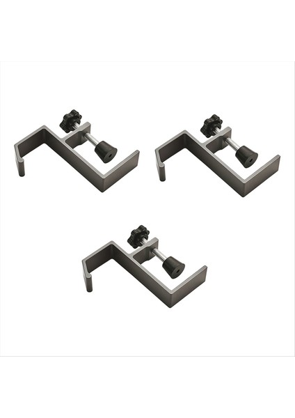 Dökülmemiş Çanta Kanca Masası Yan Çanta Asılı Alet Çıkarılabilir ve Hareketli Çanta Standı Gunmetal Gri (Yurt Dışından)