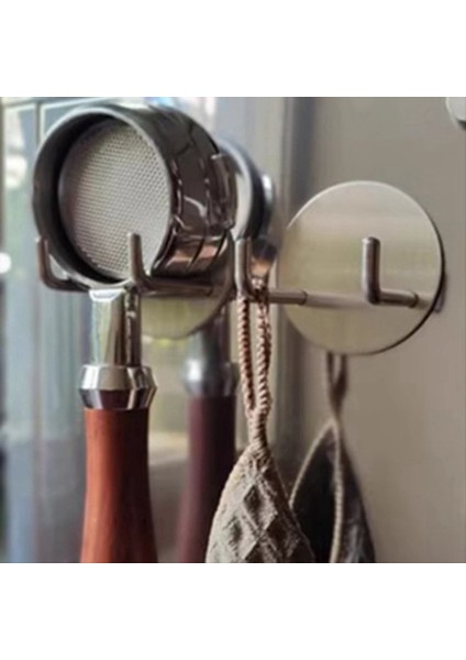 Kahve Dipsiz Portafilter Duvar Rafı Kendinden Yapışkan Kahve Alt Filtre Tutucu Araçları Cafe Aksesuarları 2 Pcs (Yurt Dışından) fiyatları
