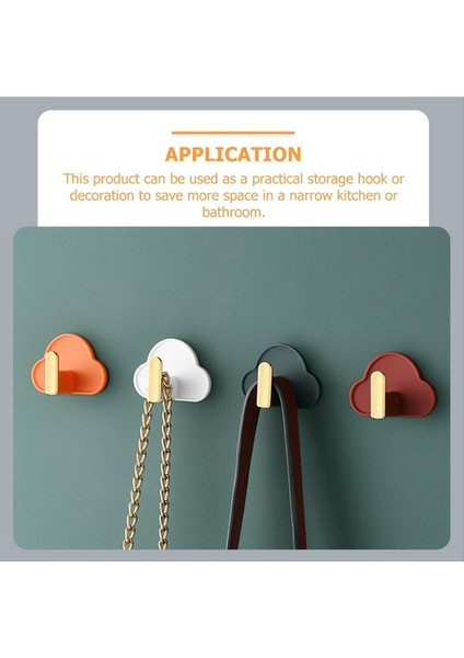 4 Adet Kanca Plastik Tuş Kancaları Şapka Askısı Yumruk Atma Kancası Banyo Duvar Kancası Evrensel Tv Standı Çanta Askıları C (Yurt Dışından) fiyatları