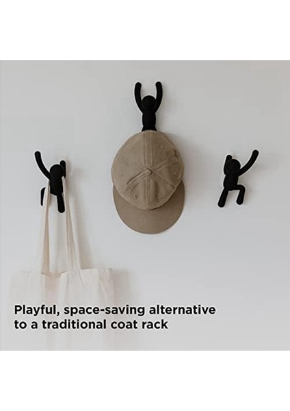 Duvar Hook Partner Hook Karikatür Duvar Kapı Ceket Kancası, Duvara Monte Ceket Rafı, 3 Pcs (Yurt Dışından) fiyatları