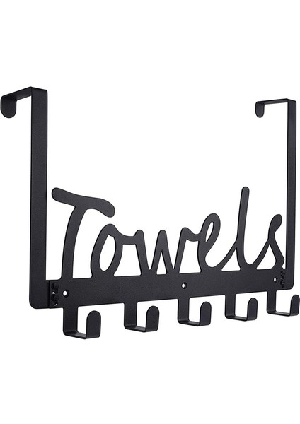 Performanssız Kapı Arka Kat Hook Kapı Arka Depolama Raf Havlu Raf Duvara Monte Havlu Rafı Banyo Için Geçerlidir (Yurt Dışından)