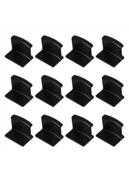 12 Adet Şapka Rafı Şapka Tutucu Duvar Şapkaları Için Organizatör Askı Askısı Yapıştırıcı Şapka Kancaları Beyzbol Kapağı Ekran Rafı, Siyah (Yurt Dışından) fiyatları
