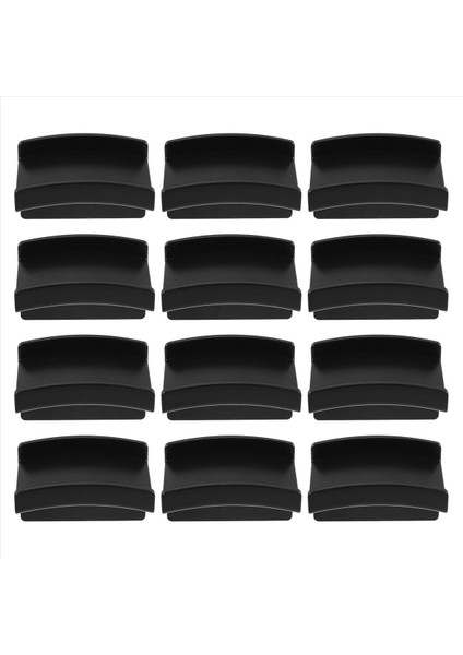 12 Adet Şapka Rafı Şapka Tutucu Duvar Şapkaları Için Organizatör Askı Askısı Yapıştırıcı Şapka Kancaları Beyzbol Kapağı Ekran Rafı, Siyah (Yurt Dışından) modelleri