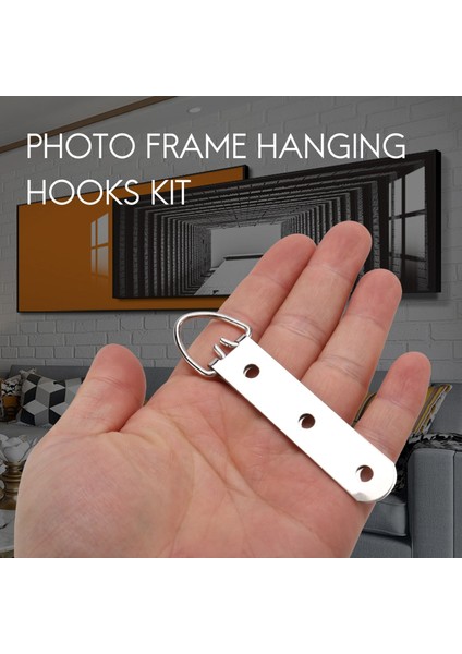 140 Pcs Fotoğraf Çerçevesi Asma Kancalar Kiti, 9 Modeller Ofis Için Vidalı Resim Askı Kancaları Fotoğraf Resim Boyama Asılı Çeşitli Türler (Yurt Dışından) indirimleri