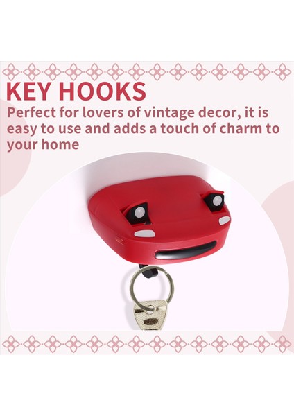 Duvara Monte Antika Anahtar Kancası, Klasik Stil, Kapı Anahtar Depolama Rafı, Evdeki Net Bir Alan Tanımlamak Için. Miata Red (Yurt Dışından) indirimleri
