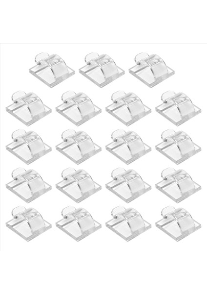 Açık Dize Işıkları Için Kancalar Klipsler 15 Paket Klipler 15 Su Geçirmez Yapıştırıcı Destekli Işık Kancası (Yurt Dışından)