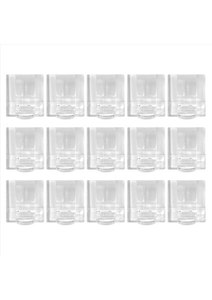 Açık Dize Işıkları Için Kancalar Klipsler 15 Paket Klipler 15 Su Geçirmez Yapıştırıcı Destekli Işık Kancası (Yurt Dışından) modelleri