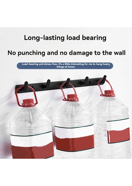 5 Kanca Ceket Kancaları Alüminyum Kapı Tutucu Havlu Kıyafetleri Şapka Çanta Anahtar Duvar Asılı Askı Siyah Banyo Rafı Vidalar (Yurt Dışından) fırsatları