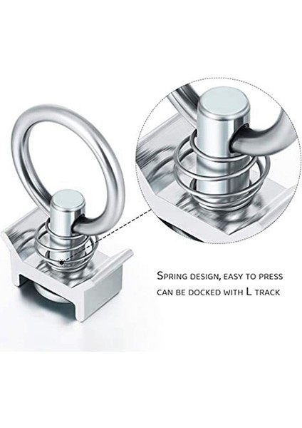 6 Adet Paslanmaz Çelik Yüzük, Hoparlör Kancaları, Asılı Halkalar, Uçak Çerçevesi Asılı Aksesuarlar, Hafif Kolye (Yurt Dışından) fırsatları