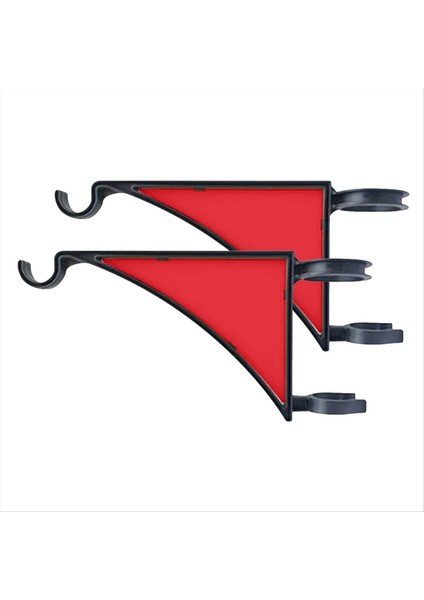 Bitki Askıları, 2 Paket Askılar Kuş Besleyiciler, Ekiciler, Fenerler, Rüzgar Çanları, Veranda Dekoru Kırmızı (Yurt Dışından) fırsatları