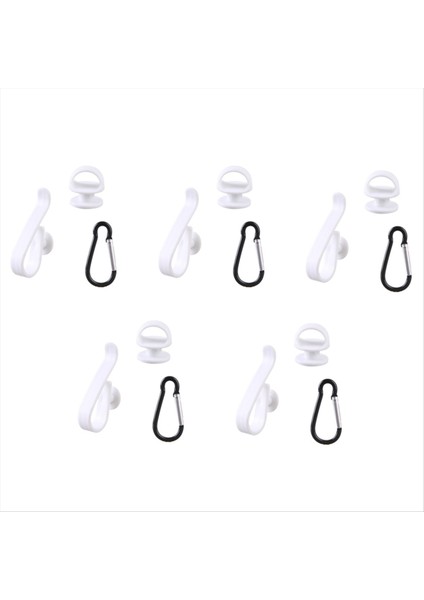 Torba Özel Aksesuar Kancası ve Bogg Çantalarına ve Plaj Çantalarına Aksesuarlar Eklemek Için Uygun Beyaz (Yurt Dışından)