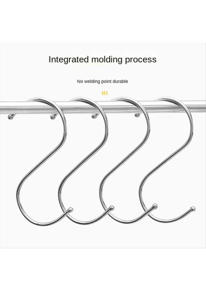S Şekiş Kanca Paslanmaz Çelik Giysiler Çanta Havlu Askısı Çok Fonksiyonlu Mutfak Yatak Odası Korkuluk S Şekil Askı Kancası (Yurt Dışından) indirimleri