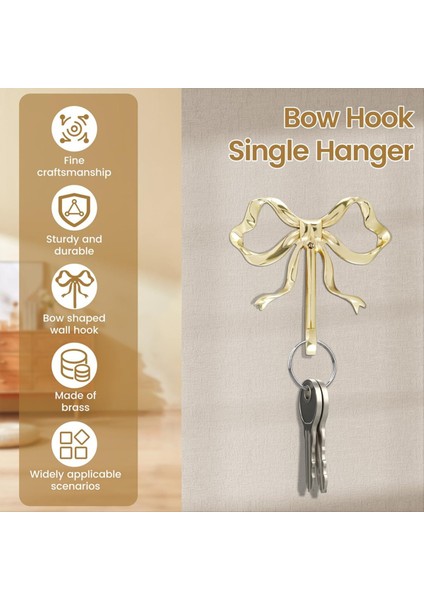 2pcs Dekoratif Yay Askı Havlu Kancası Yay Şekilli Şapka Kancaları Pirinç Yay Şekilli Şapka Kancaları Asılı Havlu Kancası, Küçük (Yurt Dışından) fırsatları