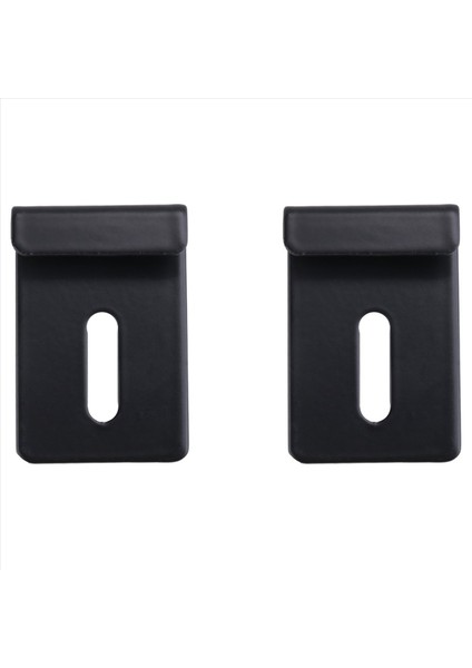 6pcs Metal Ayna Klipsleri Geniş Kanal Ayna Askı Klipsi Kit Tutma Klipsleri Vidalı Ayna Klipsleri Siyah (Yurt Dışından) fırsatları