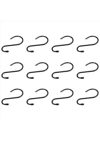 Asmak Için 12 Paket 6 Inç Büyük Ağır Hizmet Tipi S Kancaları, Kaymaz Kauçuk Kapalı Kancalar, Asılı Için Çelik Metal Kancalar (Yurt Dışından) modelleri