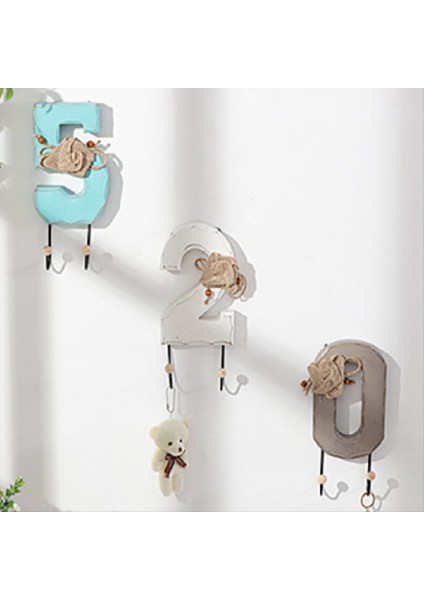 520 Stil Duvar Kancaları Anahtar Tutucular String Işıkları ile Set Diy Duvar Asma Kancalar Kahve Dükkanı 3D Kapı Sanat El Sanatları Kancalar (Yurt Dışından) indirimleri