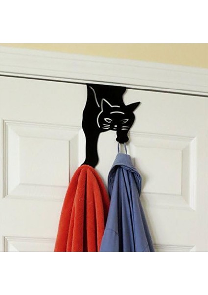 Kapı Kancalarının Üzerinde Hayvan Asılı-Siyah-Over Kapı Düzenleyicisi Güçlü Metal Kancalar (Yurt Dışından) fiyatları