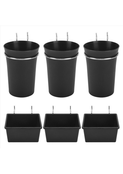 6 Set Pegboard Kutuları Kancalı Pegboard Fincanları, Pegboard Kancaları Ürün Yelpazesi, Organize Etmek Için Pegboard Fincan Tutucusu Için Kancalar (Yurt Dışından)