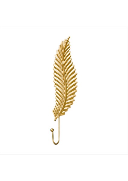 Vintage Metal Yaprak Hook Altın Renk Demir Sanat Duvar Asma Kancalar Yaratıcı Havlu Şapka Depolama Rafları Stil 1 (Yurt Dışından)