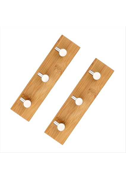 Ahşap Askı Kendini Adheisve Duvar Asma Paslanmaz Çelik Bambo Kanca Ceket Şemsiye Çanta Tutucu (Yurt Dışından) fiyatları