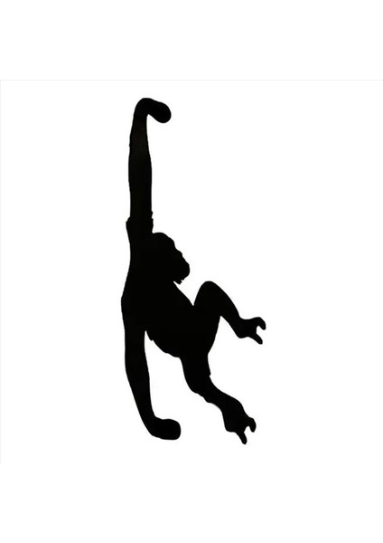 Duvara Monte Anahtar Tutucu Odası Dekor Duvar Anahtar Rafı Tasma Askı Retro Duvara Monte Hayvan Anahtar Kanca Maymunu (Yurt Dışından)