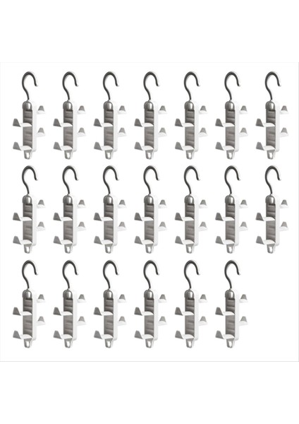 Torba Depolama Aracı Dolap Depolama Çok Fonksiyonlu Askı Iz Yok Torba Askı Kat Raf Kapısı Yumruksuz Kanca (Yurt Dışından)