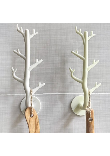 D Şube Kancası Duvar Dekor Anahtar Tutucu Organizer Depolama Çubuk Kancalar Coat Raf Askı Ev ​​dekoratif Kancalar Ev Için (Yurt Dışından) indirimleri