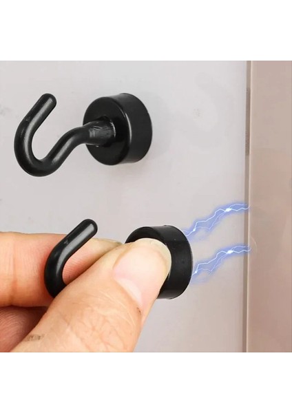 20PCS Manyetik Kancalar Yumruksuz Duvar Mıknatıs Kancası Anahtarlar Için Kaplama Askı Mutfak Buzdolabı Banyo Ofis Organizatör (Yurt Dışından) modelleri