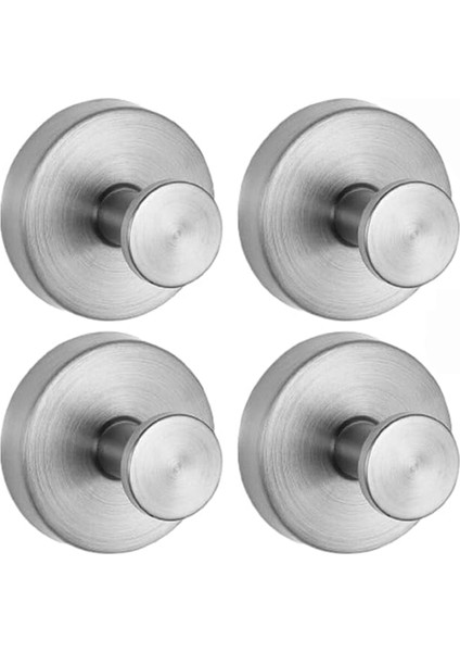4pcs Vantuz Kancaları Duş Duvarı Yok Tatbikat Kancası Çıkarılabilir Yeniden Kullanılabilir Havlu Kancaları Mutfak Cam Kapı Penceresi Gümüş (Yurt Dışından)