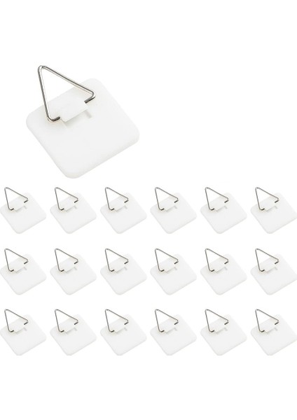 Plaka Askı Yapıştırıcı Duvar Askı Kare Yapıştırıcı Askı Kancası, Yapışkan Kendinden Yapıştırıcı Kancaları Yapışkan Duvar Kancaları (Yurt Dışından)