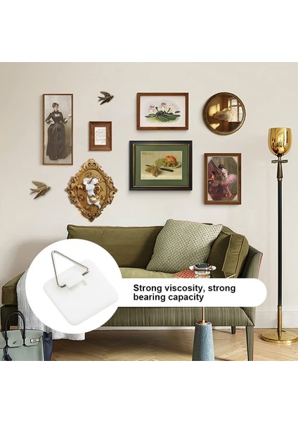 Plaka Askı Yapıştırıcı Duvar Askı Kare Yapıştırıcı Askı Kancası, Yapışkan Kendinden Yapıştırıcı Kancaları Yapışkan Duvar Kancaları (Yurt Dışından) fiyatları