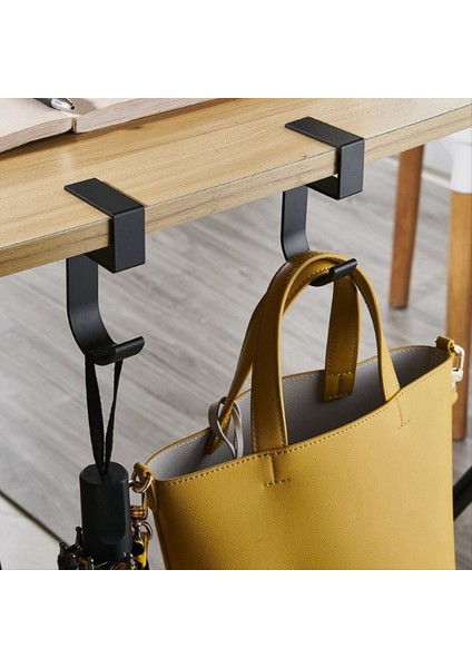 10 Şekilli Masa Kenarı Kanca Öğrenci Masası Yan Asılı Çanta Çıkarılabilir Ofis Çanta Tutucular Masa Kancaları Gri (Yurt Dışından) modelleri