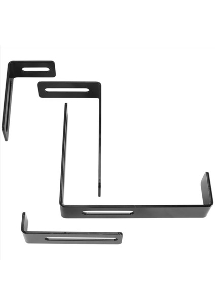 1 Çift Kanca Oluk Bitki Potu Asılı Kancalar Ray Balkon Ekici Tutucu Braketler Demir Kancalar Lik Ayarlanabilir Kanca -S (Yurt Dışından)