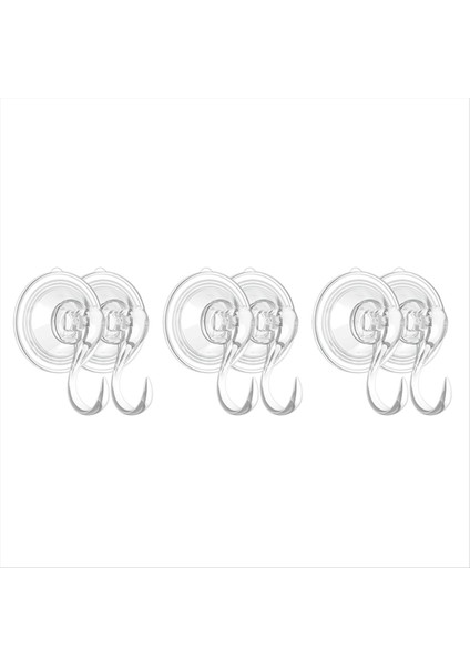 Emme Fincan Kancaları, Açık Ağır Hizmet Emme Kancaları, Pencere Cam Kapı Emme Tutucu Kanca Banyo Mutfak Için (Yurt Dışından)