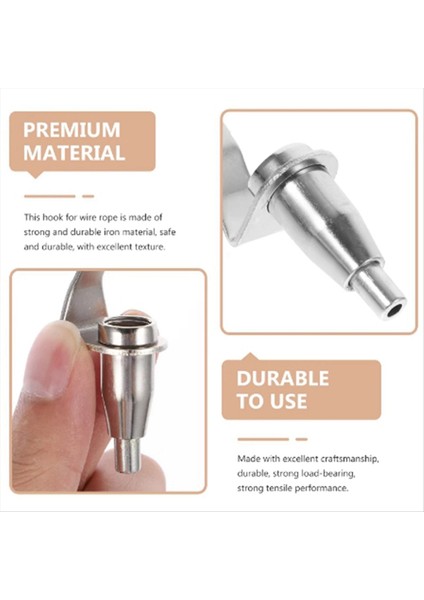 Ayarlanabilir Tel Halat Kancaları Resim Raylı Ekran Asma Kancalar Asma Sistem Aksesuarları (Yurt Dışından) fırsatları