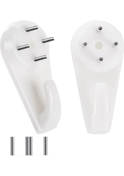 40 Resim Askıları, Beton/alçı/sert Duvar Kancaları, Resimler, Halılar, Saatler ve Daha Ağır Ağırlıklar Için (Yurt Dışından)