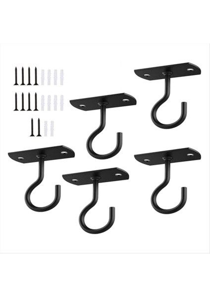 Asma Bitki Için Tavan Kancaları, Ekiciler Için Duvar Kancası, Çiçek Sepeti, Rüzgar Çanları, Fenerler, Işıklar, Kuş Besleyicileri (Yurt Dışından)