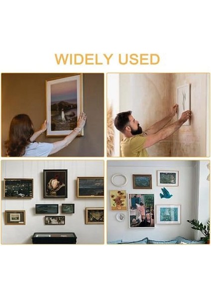 314 Pcs Resim Asılı Kit, Alçıpan Için Ağır Resim Asılı Kancalar, Tırnaklarla Resim Kancaları, Asılı Tel Sawtoothetc (Yurt Dışından) fiyatları