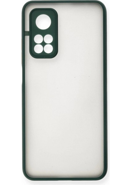 Xiaomi Mi 10T Kılıf Montreal Silikon Kapak - Yeşil