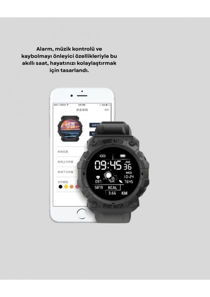 Pro Bluetooth Akıllı Saat – Kalp Atış, Kan Basıncı ve Uyku Takibi fırsatları