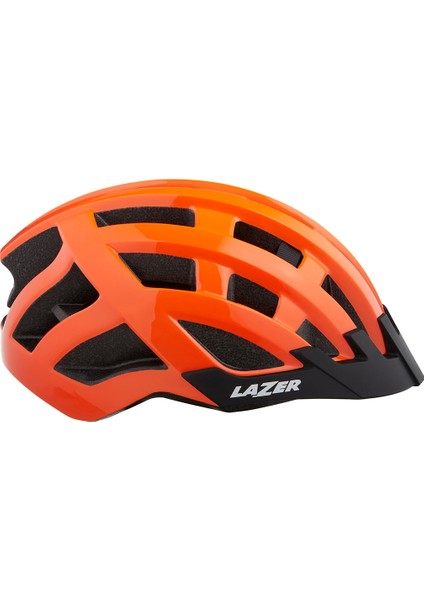 Compact Kask Flash Turuncu