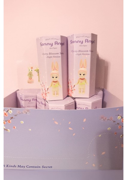 Sonny Angel Cherry Blossom Series Night Version Sürpriz Oyuncak Figürü Telefontablet Aksesuarı fiyatları