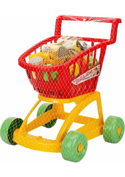 Market Arabası-Dolu Kırmızı modelleri
