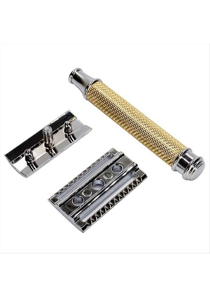 Yeni Güvenlik Jiliz Erkek Katlanır Tıraş Çift Kenar Klasik Güvenlik Tıraş Alın (Yurt Dışından)