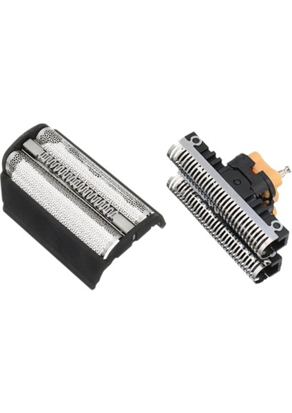 Seri 5 51B 51S Net Kapak ve Blade Kafası Braun Razor Blade Heads 530 550 5646 8987 Siyah (Yurt Dışından)