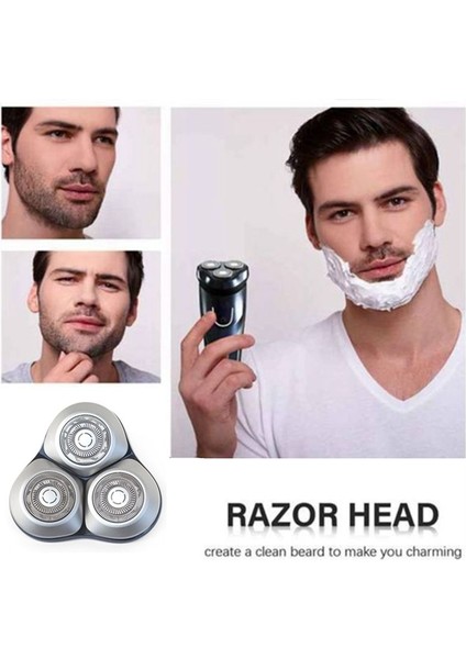 Xiaomi Mijia S101 Elektrikli Kıraklar Için Bıçak Sakal Düzeltmeni Değil Razor Saç Tıraş Yedek Baş Mavisi+Gümüş (Yurt Dışından) fiyatları